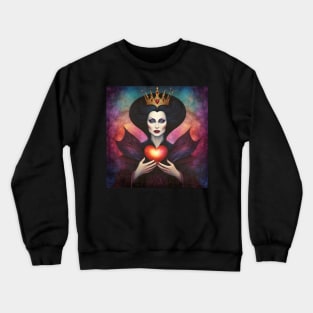 Evil Queen With Stolen Heart Crewneck Sweatshirt